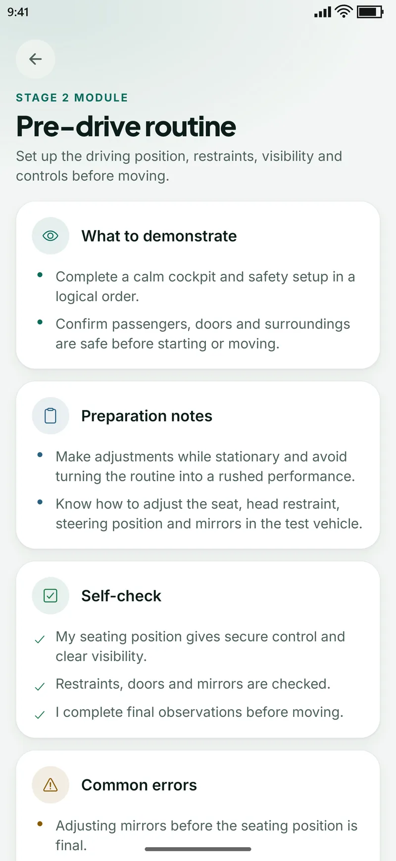 ADI Stage 2 preparation guidance